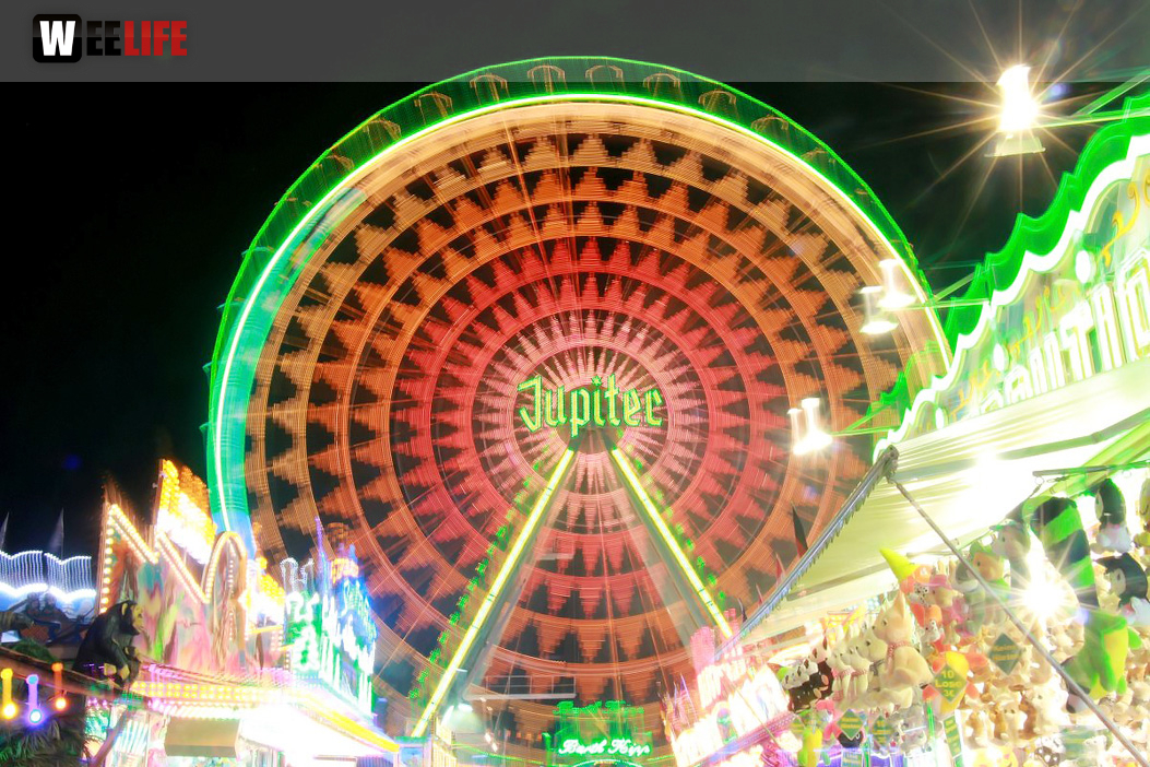 Langzeit Aufnahmen Hofer Volksfest 2017