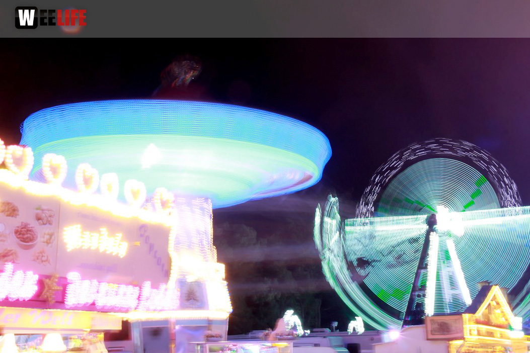 Langzeit Aufnahmen Hofer Volksfest 2017