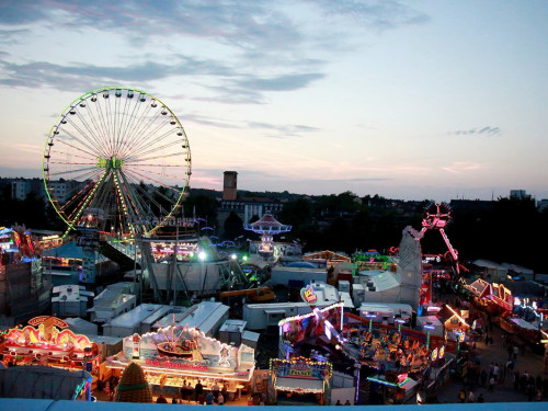 Hofer Volksfest 2017 bei Nacht – Foto 3