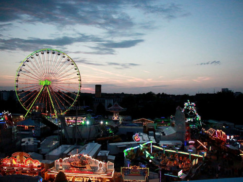 Hofer Volksfest 2017 bei Nacht – Foto 4