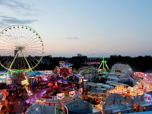 Hofer Volksfest 2017 bei Nacht – Foto 5