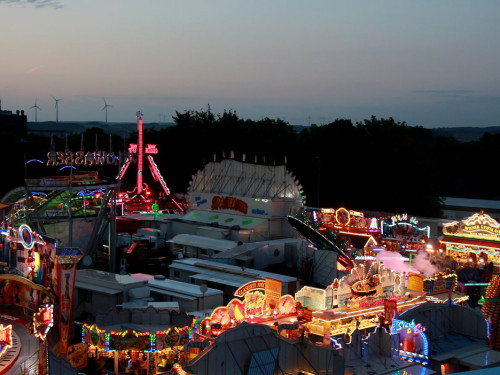 Hofer Volksfest 2017 bei Nacht – Foto 9