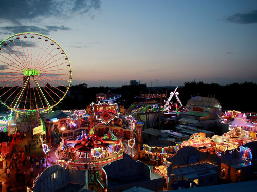 Hofer Volksfest 2017 bei Nacht – Foto 18