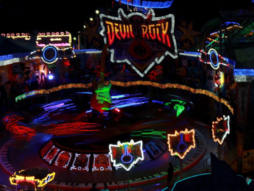 Hofer Volksfest 2017 bei Nacht – Foto 20
