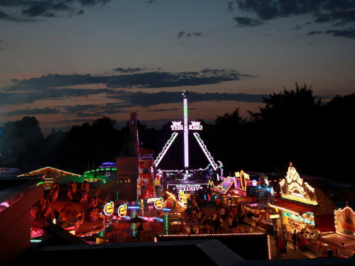 Hofer Volksfest 2017 bei Nacht – Foto 29