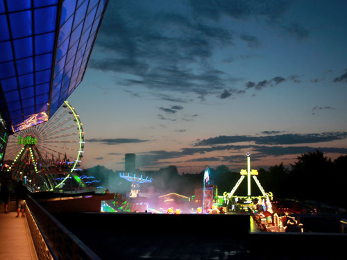 Hofer Volksfest 2017 bei Nacht – Foto 32