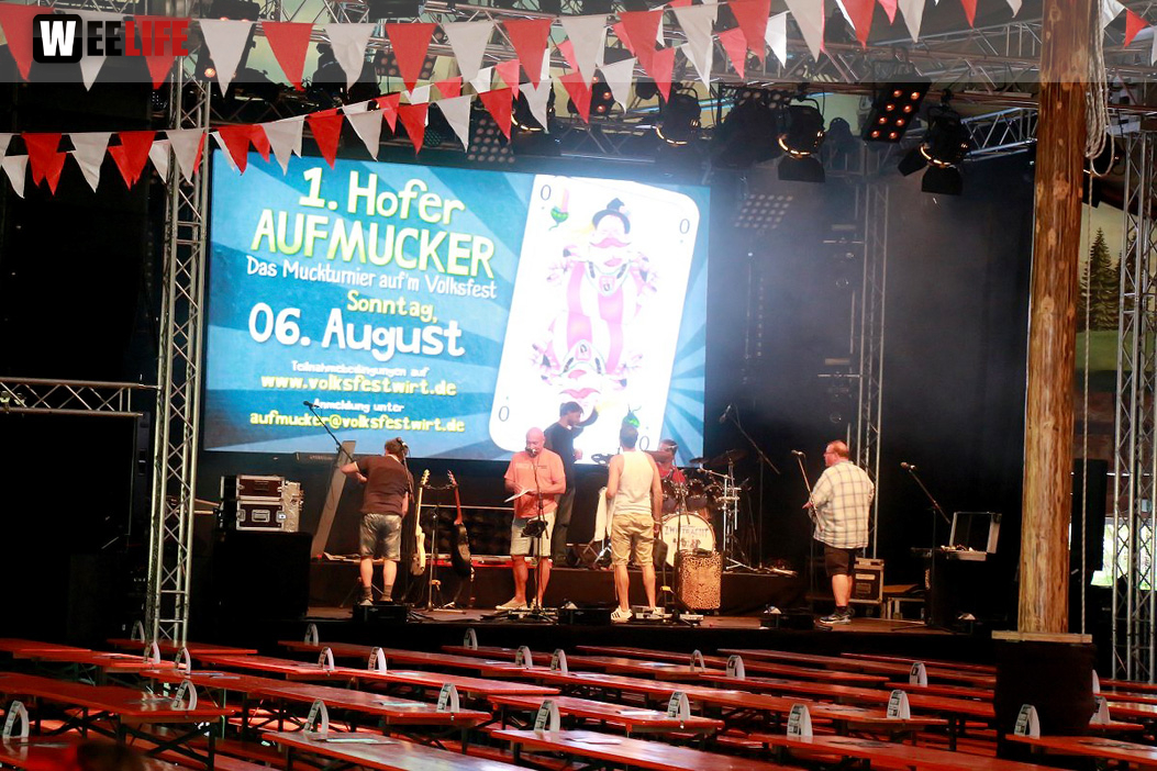 Nachmittag mit Hofer Bierbotschaft Tag 5 Hofer Volksfest 2017