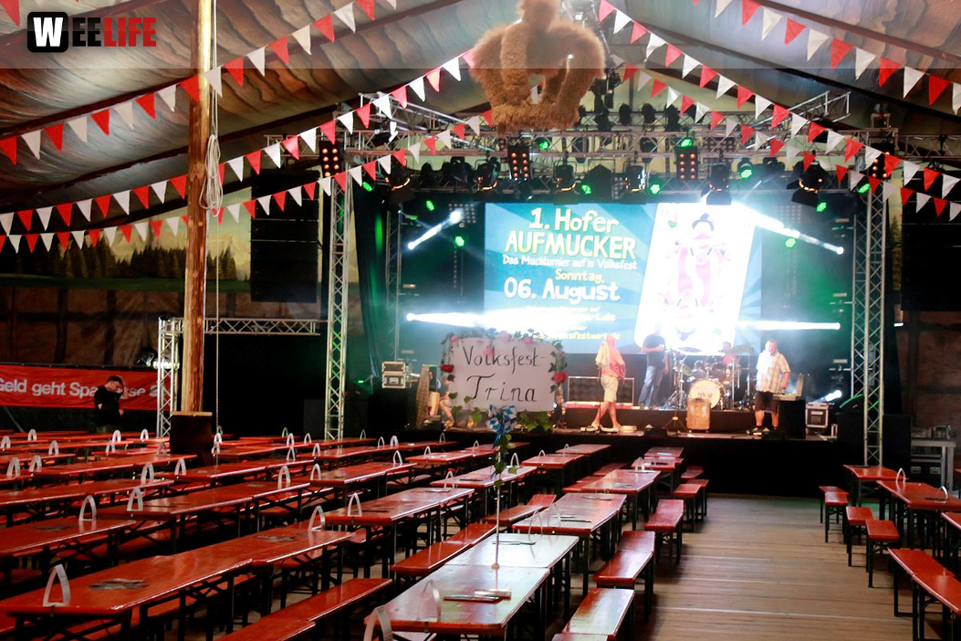 Nachmittag mit Hofer Bierbotschaft Tag 5 Hofer Volksfest 2017