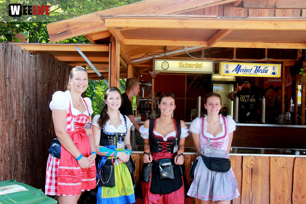 Nachmittag mit Hofer Bierbotschaft Tag 5 Hofer Volksfest 2017