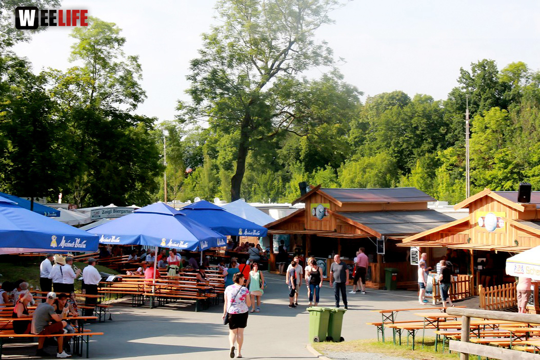 Nachmittag mit Hofer Bierbotschaft Tag 5 Hofer Volksfest 2017