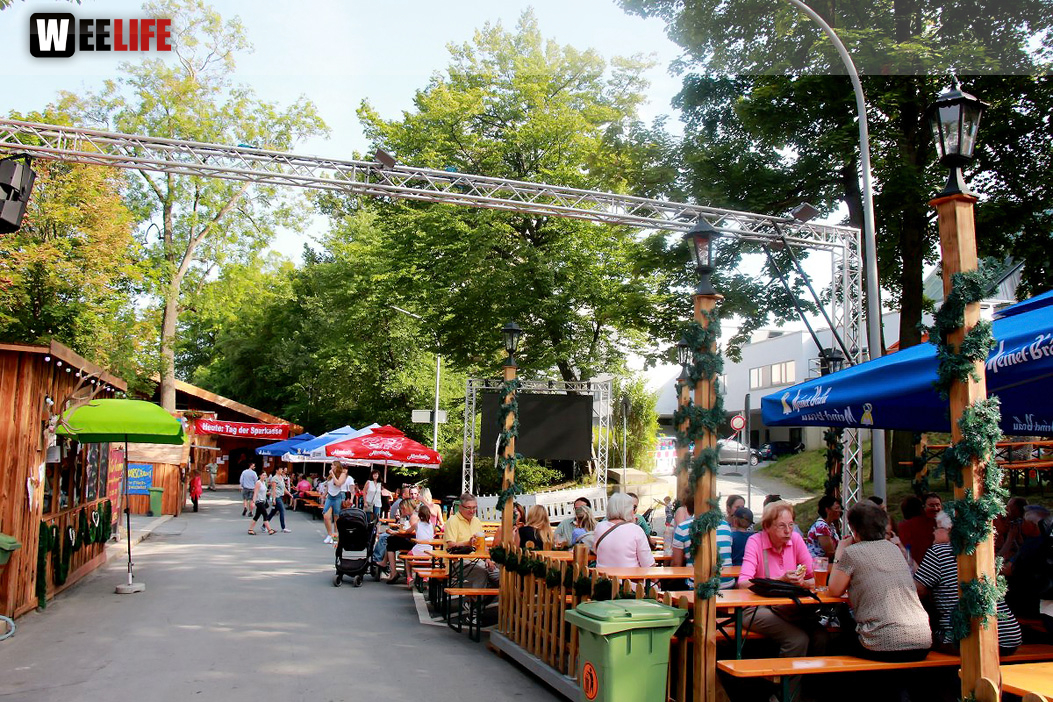 Nachmittag mit Hofer Bierbotschaft Tag 5 Hofer Volksfest 2017