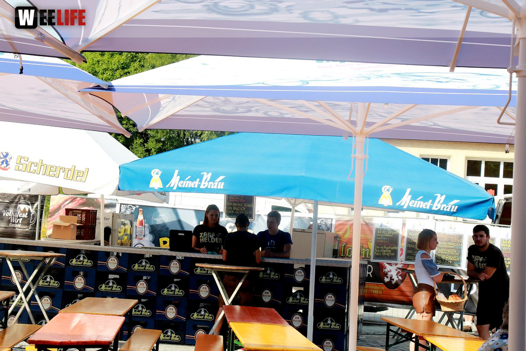 Nachmittag mit Hofer Bierbotschaft Tag 5 Hofer Volksfest 2017