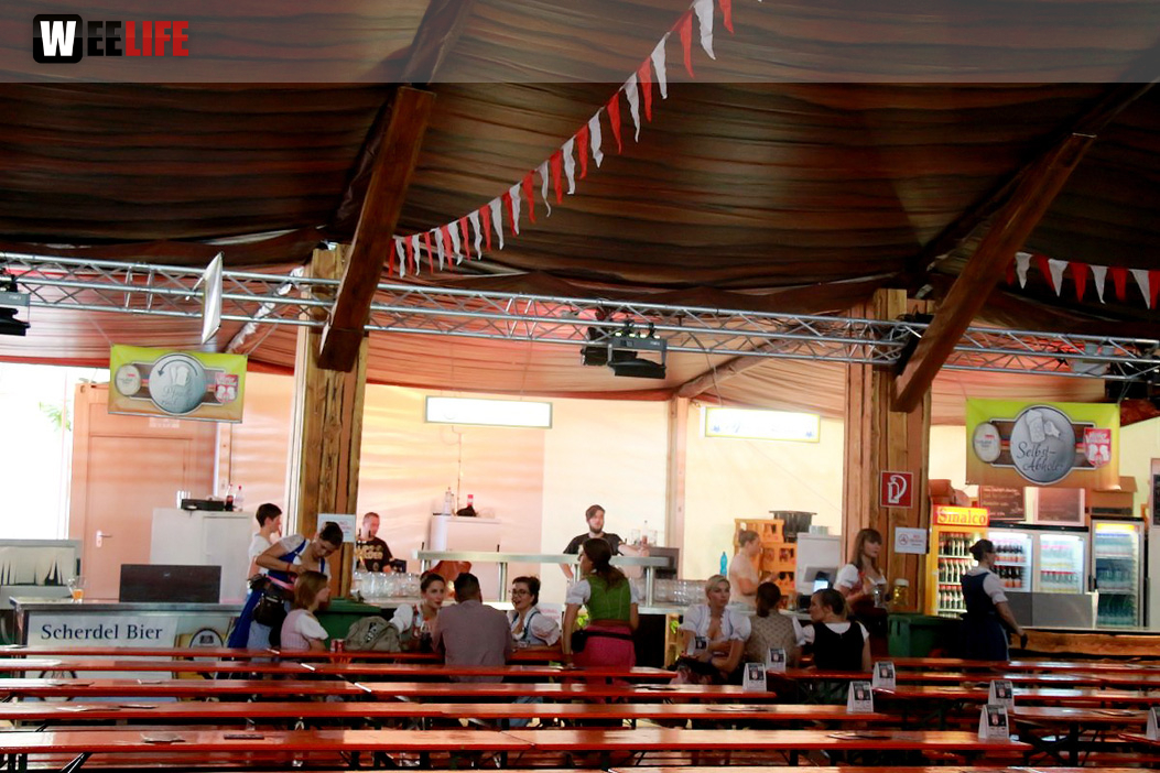 Nachmittag mit Hofer Bierbotschaft Tag 5 Hofer Volksfest 2017