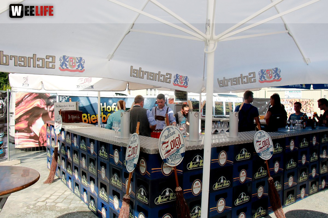 Nachmittag mit Hofer Bierbotschaft Tag 5 Hofer Volksfest 2017