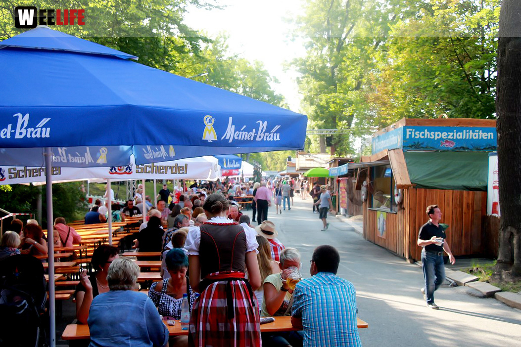 Nachmittag mit Hofer Bierbotschaft Tag 5 Hofer Volksfest 2017