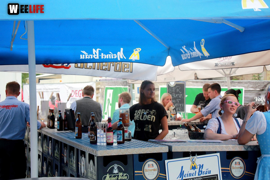 Nachmittag mit Hofer Bierbotschaft Tag 5 Hofer Volksfest 2017