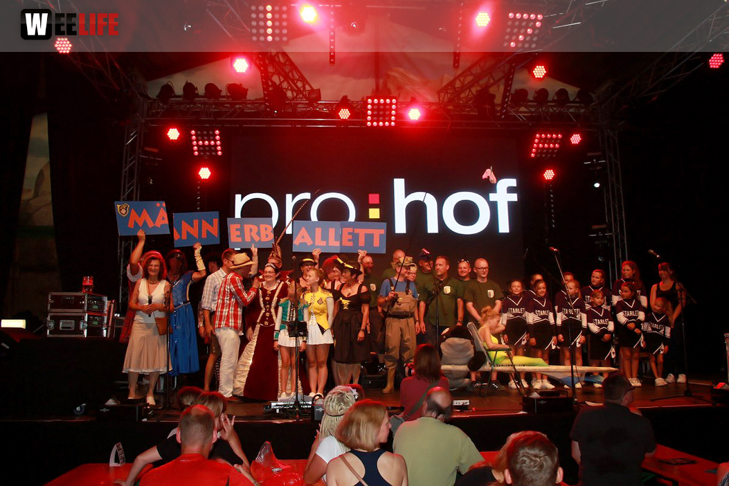 Prämierung ProHof Volksfestumzug Tag 5 Hofer Volksfest 2017