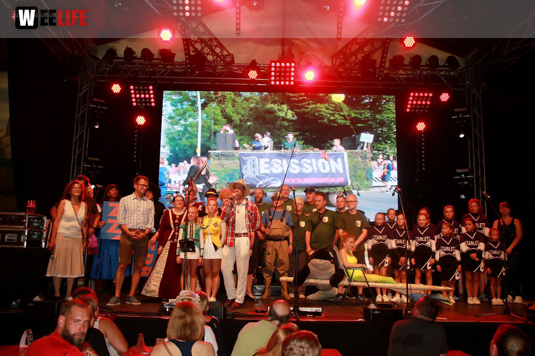 Prämierung ProHof Volksfestumzug Tag 5 Hofer Volksfest 2017