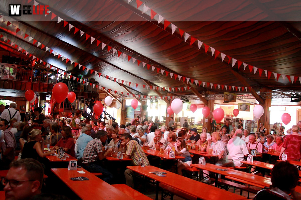 Tag der Sparkasse Münchner Zwietracht Hofer Voolksfest 2017