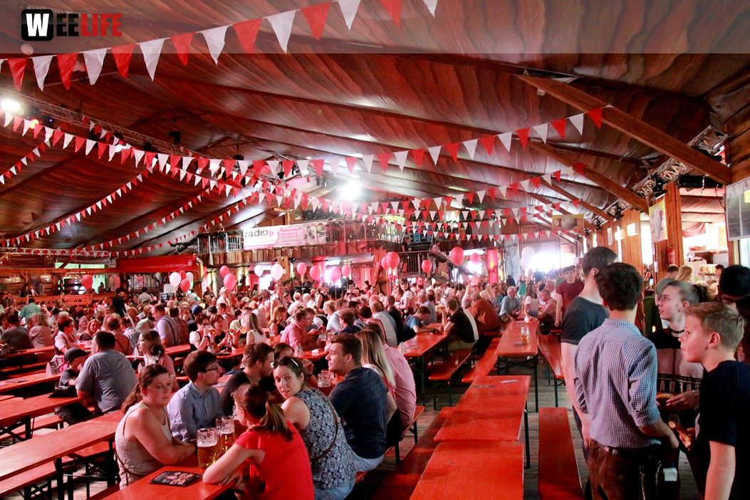 Tag der Sparkasse Münchner Zwietracht Hofer Voolksfest 2017