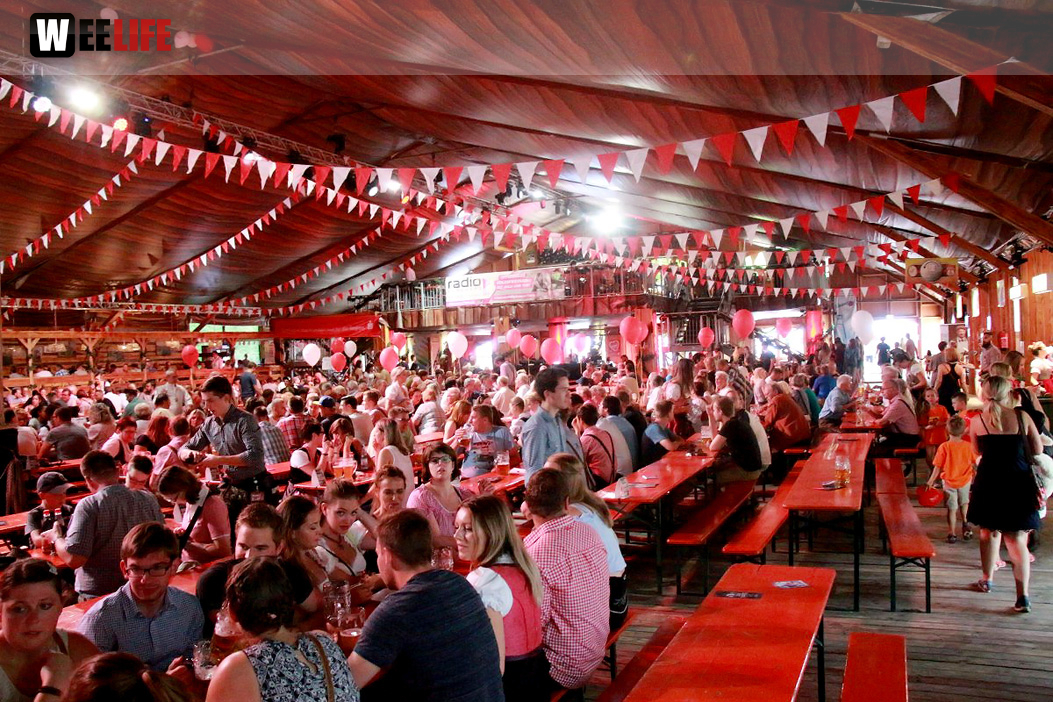 Tag der Sparkasse Münchner Zwietracht Hofer Voolksfest 2017