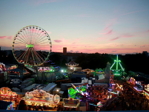 Hofer Volksfest 2017 bei Nacht – Foto 4