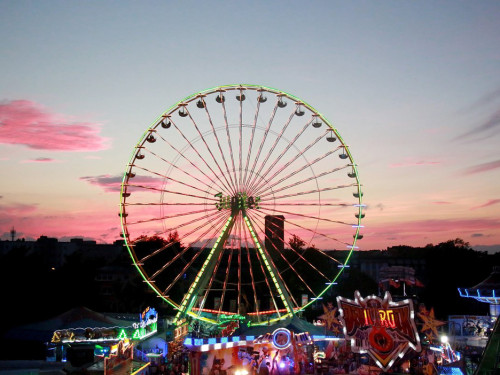 Hofer Volksfest 2017 bei Nacht – Foto 7