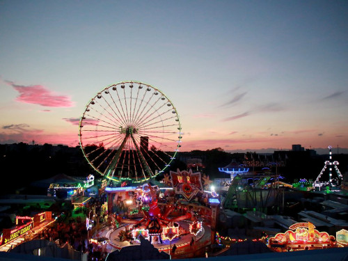 Hofer Volksfest 2017 bei Nacht – Foto 8