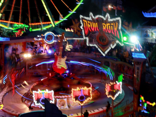 Hofer Volksfest 2017 bei Nacht – Foto 11