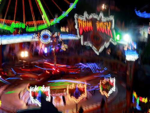 Hofer Volksfest 2017 bei Nacht – Foto 12