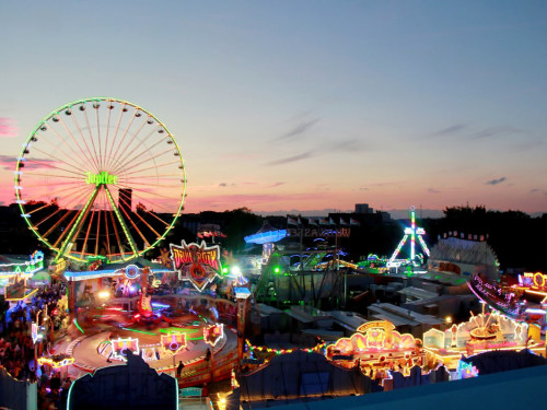 Hofer Volksfest 2017 bei Nacht – Foto 14