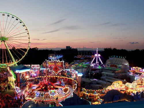 Hofer Volksfest 2017 bei Nacht – Foto 17