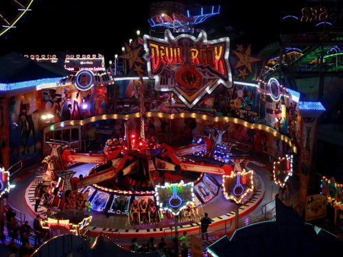 Hofer Volksfest 2017 bei Nacht – Foto 19
