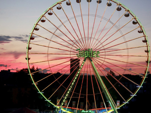 Hofer Volksfest 2017 bei Nacht – Foto 21