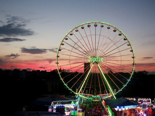 Hofer Volksfest 2017 bei Nacht – Foto 23