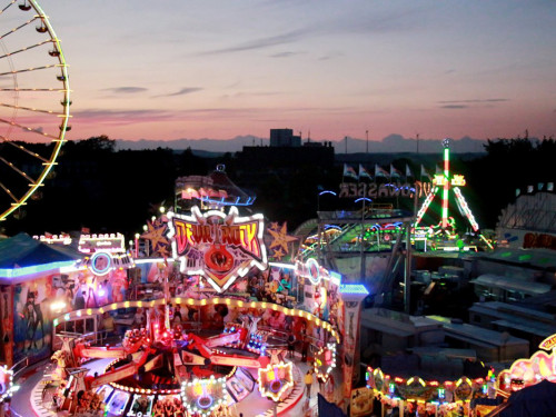 Hofer Volksfest 2017 bei Nacht – Foto 25
