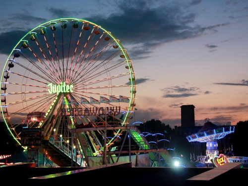 Hofer Volksfest 2017 bei Nacht – Foto 32
