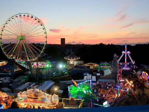 Hofer Volksfest 2017 bei Nacht – Foto 36