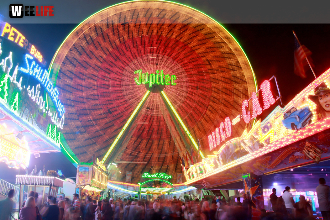 Hofer Volksfest 2017 Lichterglanz