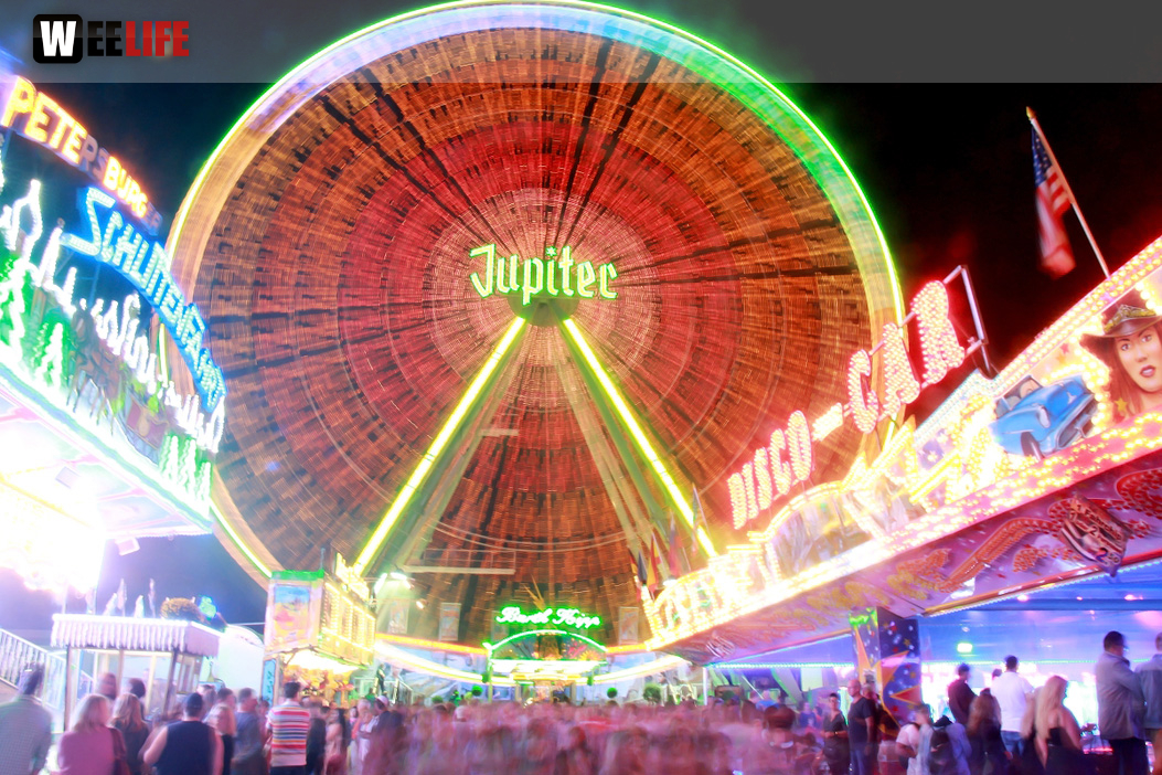 Hofer Volksfest 2017 Lichterglanz