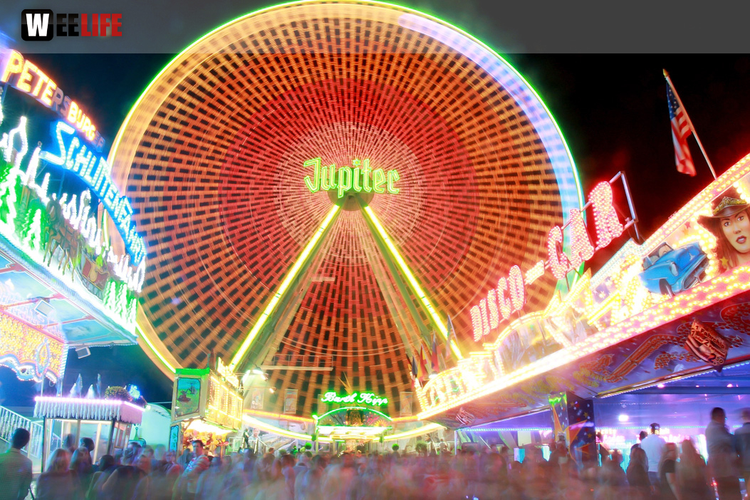 Hofer Volksfest 2017 Lichterglanz