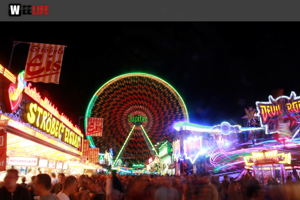 Hofer Volksfest 2017 Lichterglanz