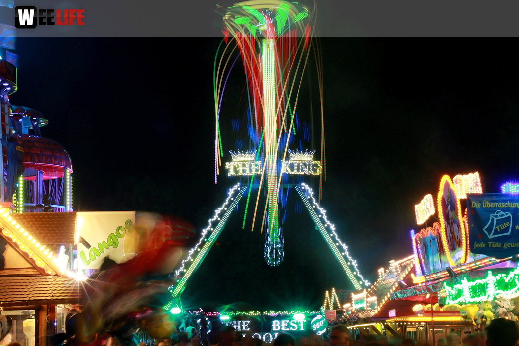 Hofer Volksfest 2017 Lichterglanz