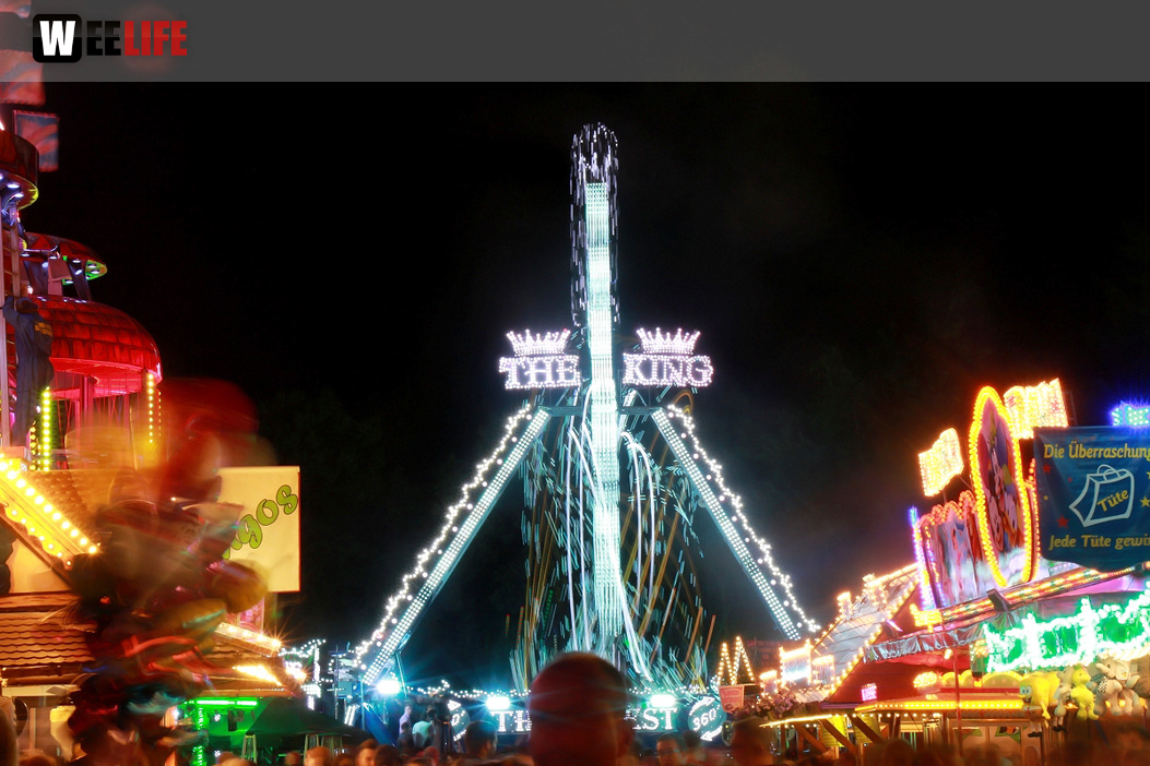 Hofer Volksfest 2017 Lichterglanz