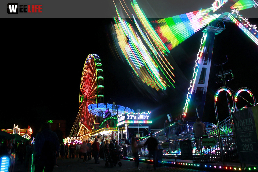 Hofer Volksfest 2017 Lichterglanz