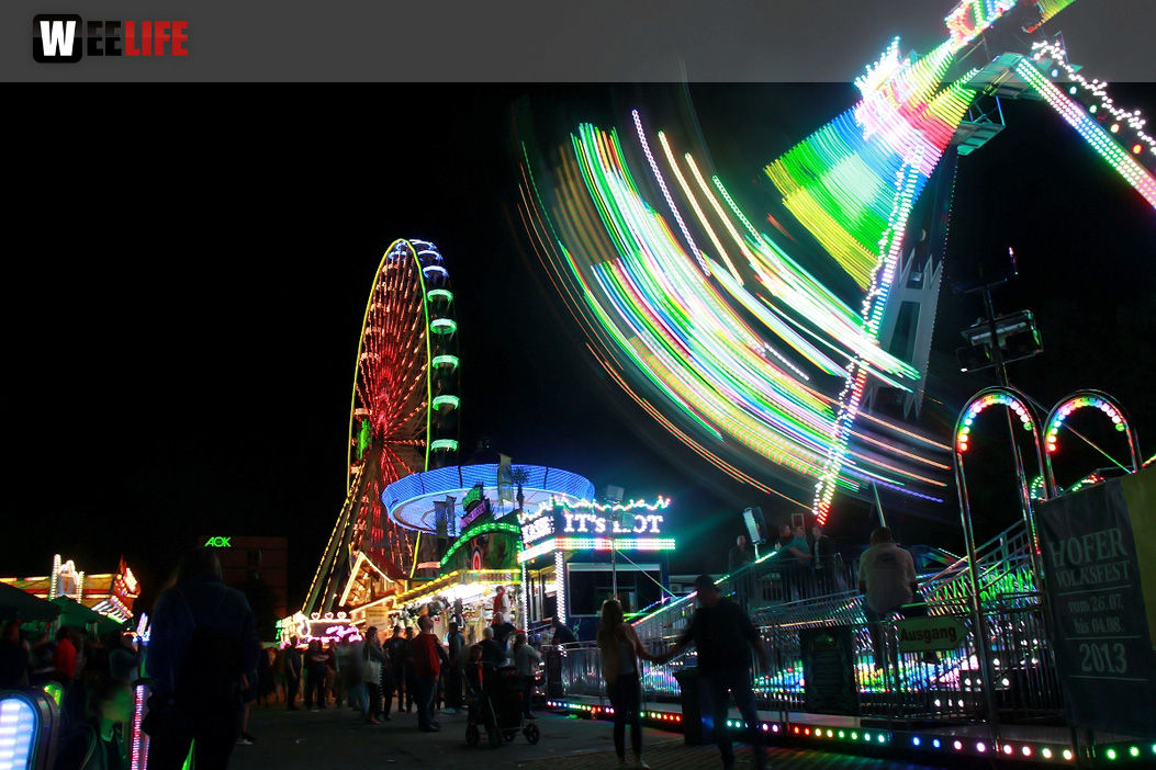 Hofer Volksfest 2017 Lichterglanz