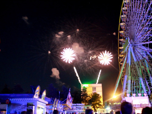 Abschlussfeuerwerk Hofer Volksfest 2017 – Foto 6