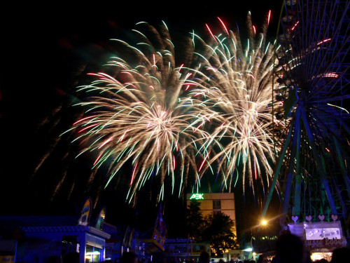 Abschlussfeuerwerk Hofer Volksfest 2017 – Foto 7