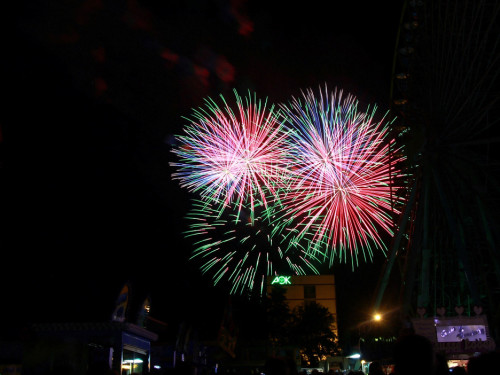 Abschlussfeuerwerk Hofer Volksfest 2017 – Foto 11