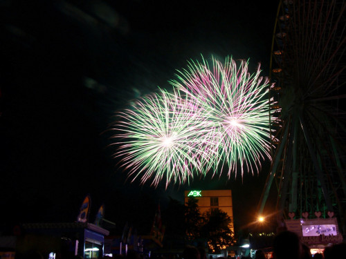 Abschlussfeuerwerk Hofer Volksfest 2017 – Foto 12